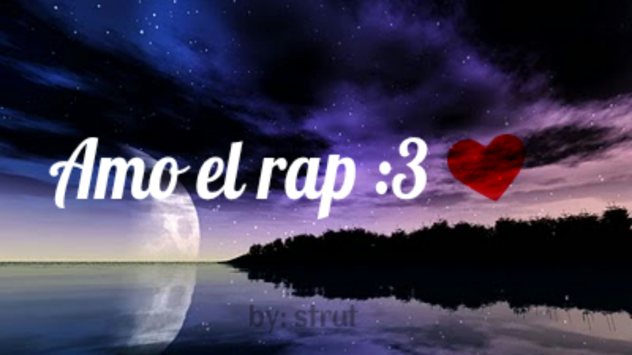 Picsart banner for @strut