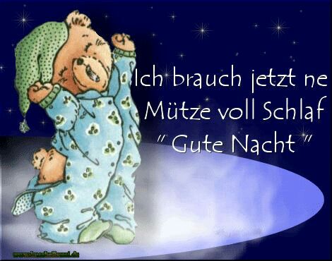 Gute nacht schlaf gut gif