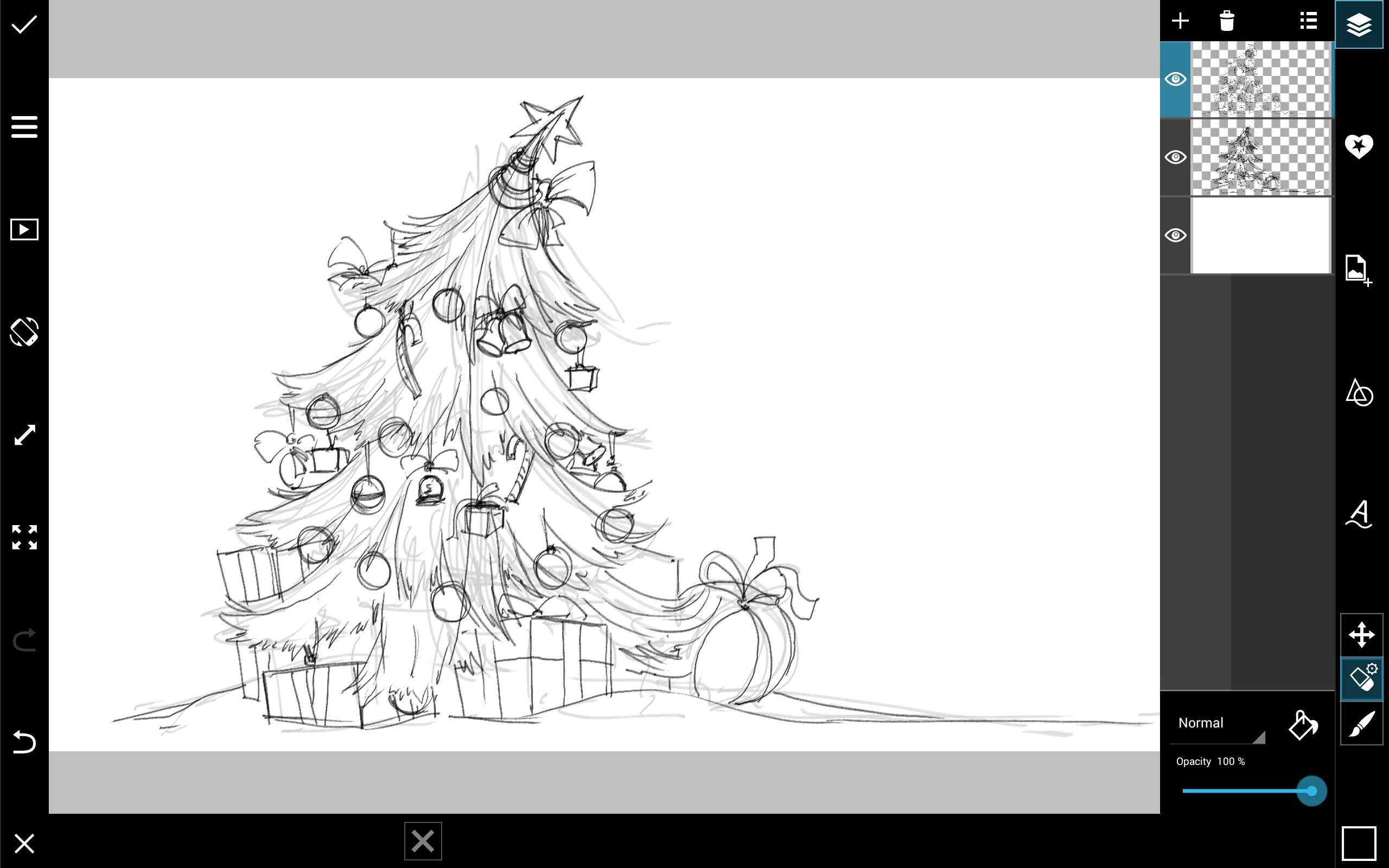 How to Draw a Christmas Tree with PicsArt - Create + Discover with PicsArt