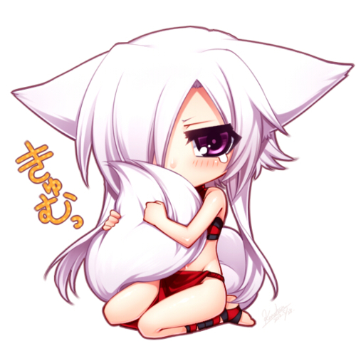 Get Cute Anime Kawaii Fox Gif PNG