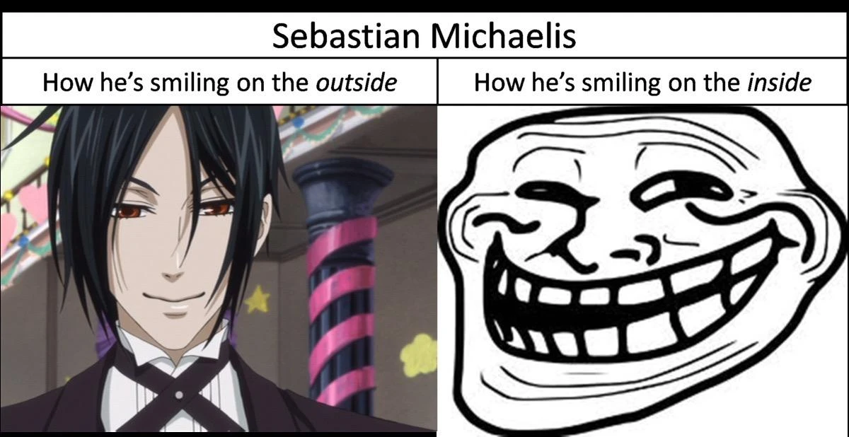 Sebastian Michaelis By Soifonsama Meme Center